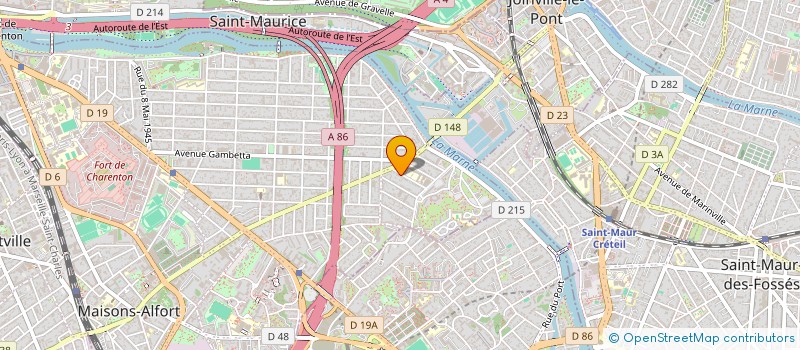 localisation de l'entreprise LA COMPAGNIE EL YASSAMINE  MAISONS ALFORT