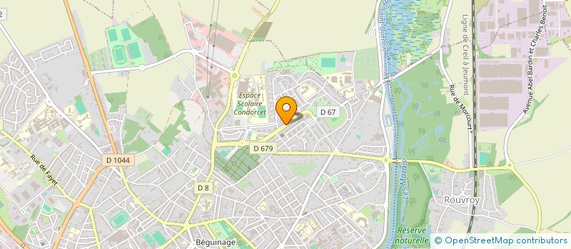 localisation de l'entreprise LA COMPAGNIE EMPREINTE(S) à SAINT-QUENTIN