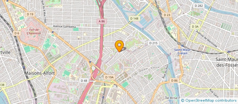localisation de l'entreprise LA COMPAGNIE ENCHANTIEE à CRETEIL