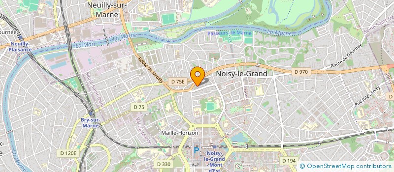 localisation de l'entreprise LA COMPAGNIE EXOPLANETE  NOISY-LE-GRAND