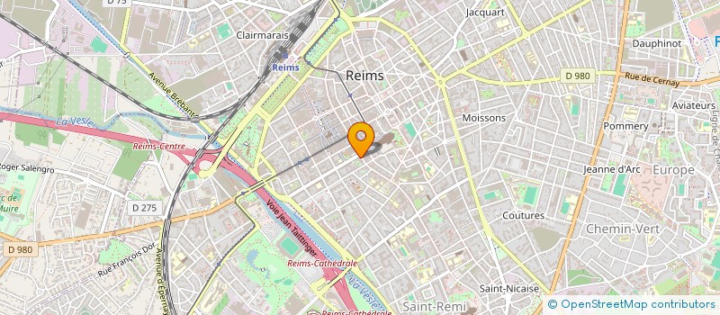 localisation de l'entreprise LA COMPAGNIE FAITIERE  REIMS