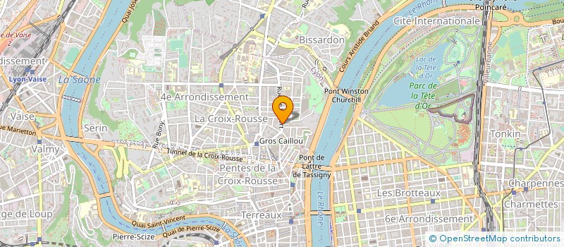 localisation de l'entreprise LA COMPAGNIE GAZOLINE à LYON