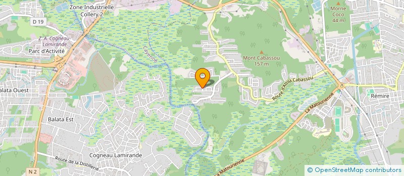 localisation de l'entreprise LA COMPAGNIE GOLD  REMIRE-MONTJOLY