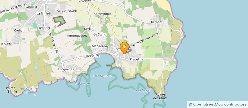 localisation de l'entreprise LA COMPAGNIE ILE-TEATRO à GROIX