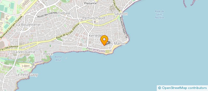 localisation de l'entreprise LA COMPAGNIE ILLUMINEE  SAINT-NAZAIRE