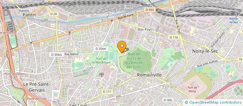 localisation de l'entreprise LA COMPAGNIE IMAGINAIRE à ROMAINVILLE