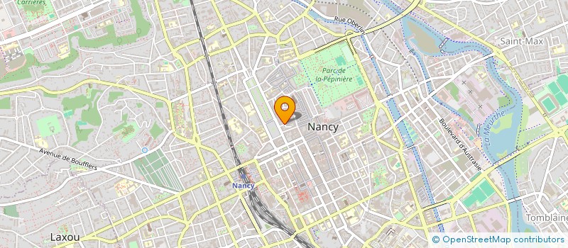 localisation de l'entreprise LA COMPAGNIE IMMOBILIERE  NANCY