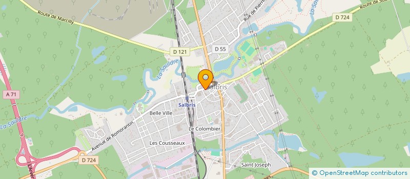 localisation de l'entreprise LA COMPAGNIE IMMOBILIERE DE VENISE  SALBRIS