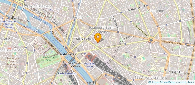 localisation de l'entreprise LA COMPAGNIE IN SILENCIO  PARIS