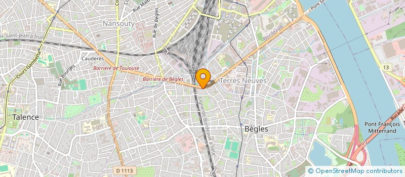 localisation de l'entreprise LA COMPAGNIE IQONAPIA (CIE INDISPENSABLE QU'ON N'AVAIT PAS IMAGINE AVANT) à BEGLES
