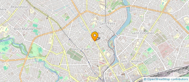 localisation de l'entreprise LA COMPAGNIE KARIM BABA  NANTES