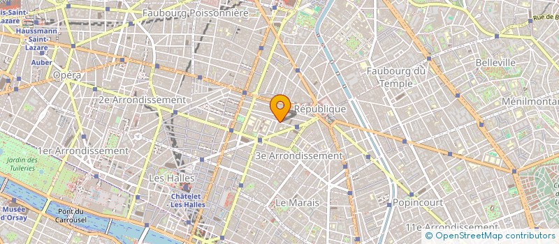 localisation de l'entreprise LA COMPAGNIE L'ART SCENE  PARIS