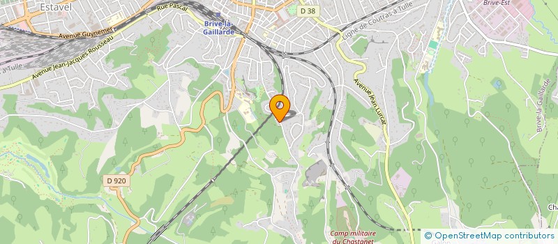 localisation de l'entreprise LA COMPAGNIE LA RONDE DES KORRIGANS à BRIVE-LA-GAILLARDE