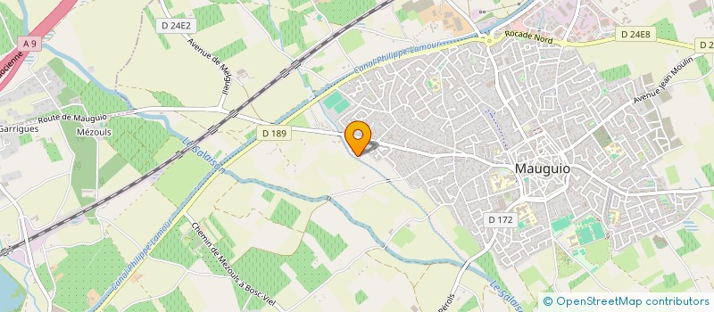 localisation de l'entreprise LA COMPAGNIE LA VAGABONDE  MAUGUIO