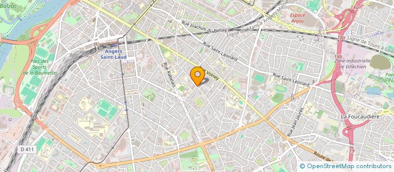 localisation de l'entreprise LA COMPAGNIE LE COEUR GROS à ANGERS
