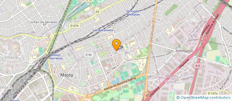 localisation de l'entreprise LA COMPAGNIE LE SAWA à MASSY