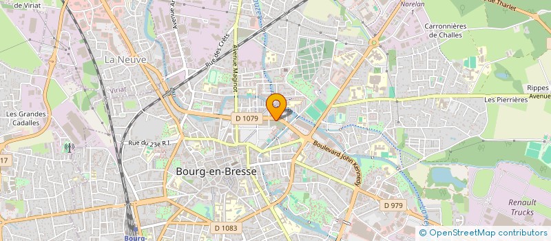 localisation de l'entreprise LA COMPAGNIE LES MOTS DES VIES à BOURG-EN-BRESSE