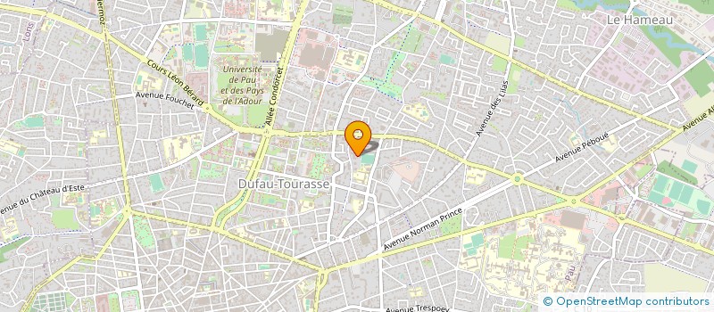 localisation de l'entreprise LA COMPAGNIE LES TRETEAUX à PAU