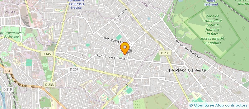 localisation de l'entreprise LA COMPAGNIE LITOTE à CHAMPIGNY-SUR-MARNE