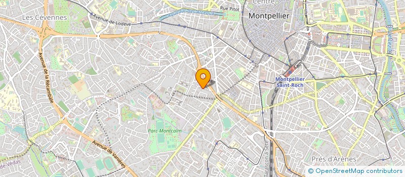 localisation de l'entreprise LA COMPAGNIE MARITIME à MONTPELLIER