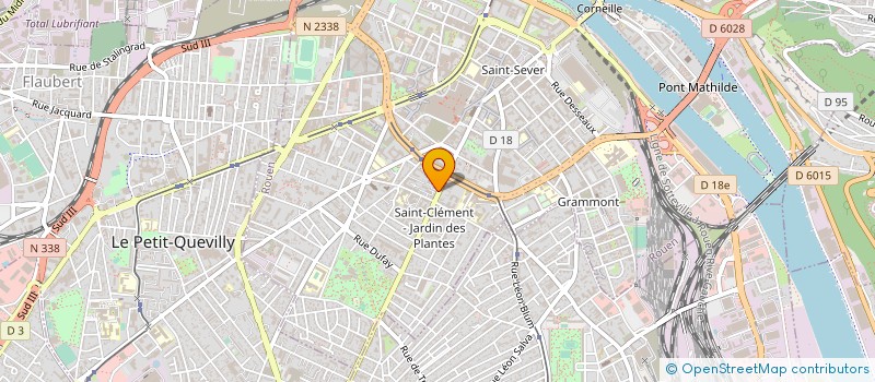 localisation de l'entreprise LA COMPAGNIE MOTS DE FEMMES à ROUEN