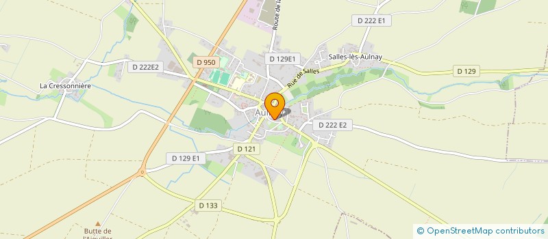 localisation de l'entreprise LA COMPAGNIE MOUVANCES  AULNAY