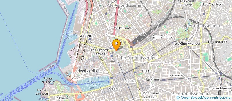 localisation de l'entreprise LA COMPAGNIE NINE SPIRIT à MARSEILLE