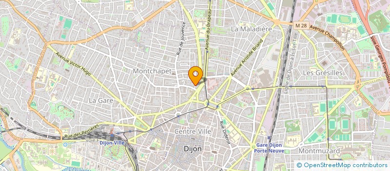 localisation de l'entreprise LA COMPAGNIE NUMB  DIJON