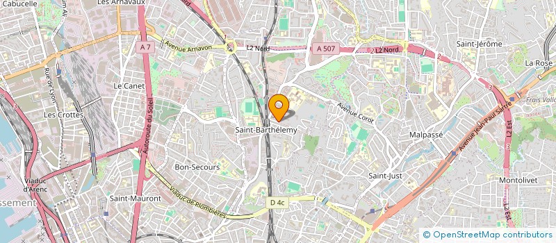 localisation de l'entreprise LA COMPAGNIE OREA à MARSEILLE
