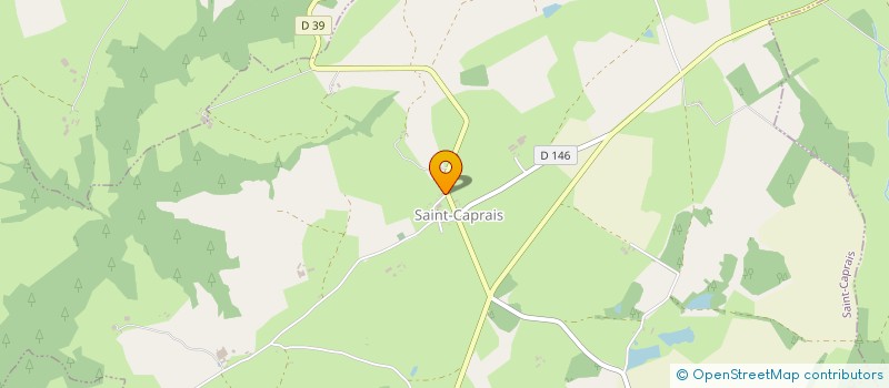 localisation de l'entreprise LA COMPAGNIE OU PAS ?!  SAINT-CAPRAIS