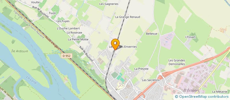 localisation de l'entreprise LA COMPAGNIE PLANTAGENET  SAUMUR