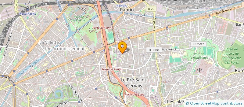 localisation de l'entreprise LA COMPAGNIE PLEIN LES SENS à LE PRE-SAINT-GERVAIS