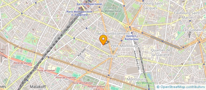 localisation de l'entreprise LA COMPAGNIE POINT COM  PARIS