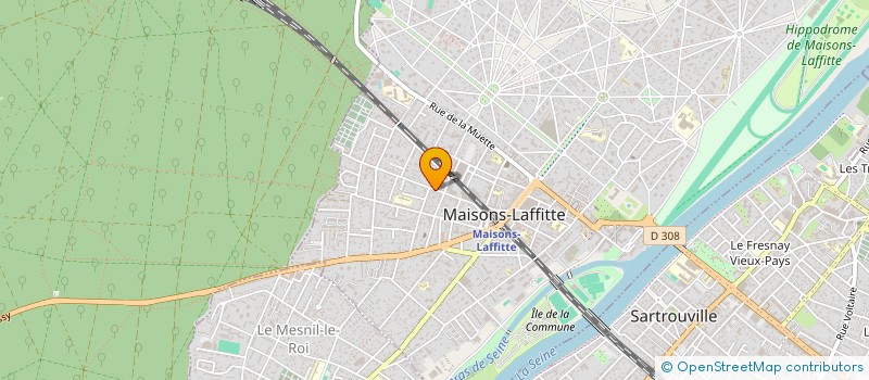 localisation de l'entreprise LA COMPAGNIE QUAND MEME à MAISONS-LAFFITTE