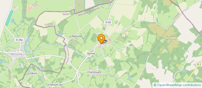 localisation de l'entreprise LA COMPAGNIE RONRONS à CROMAC