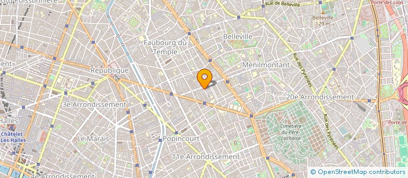 localisation de l'entreprise LA COMPAGNIE SANS FOI NI LOI  PARIS