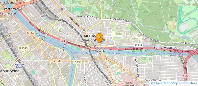 localisation de l'entreprise LA COMPAGNIE SANS NOM  CHARENTON-LE-PONT