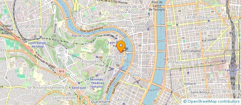 localisation de l'entreprise LA COMPAGNIE SELVAGGIO à LYON