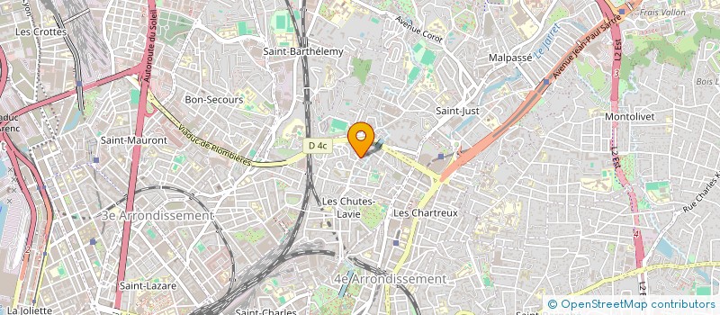 localisation de l'entreprise LA COMPAGNIE SPLASH à MARSEILLE