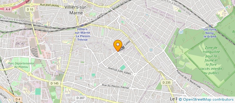 localisation de l'entreprise LA COMPAGNIE SUR LE TOIT à CHAMPIGNY-SUR-MARNE