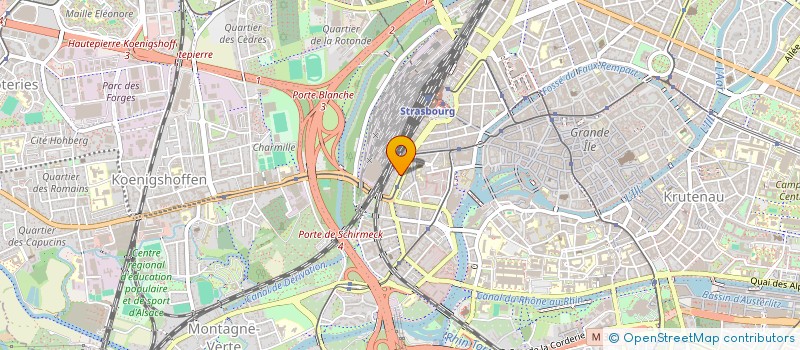 localisation de l'entreprise LA COMPAGNIE TANGRAM à STRASBOURG