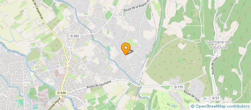 localisation de l'entreprise LA COMPAGNIE THEATRALE PROFS ET ELEVES EN SCENE  L'ISLE-SUR-LA-SORGUE