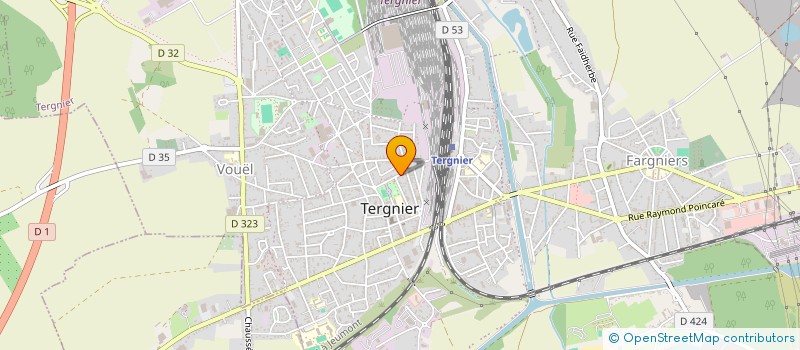 localisation de l'entreprise LA COMPAGNIE TOPAZE à TERGNIER