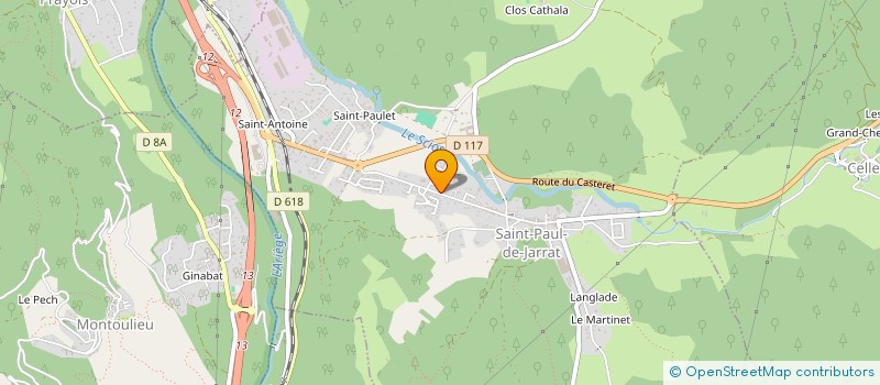 localisation de l'entreprise LA COMPAGNIE TOTORA à SAINT-PAUL-DE-JARRAT