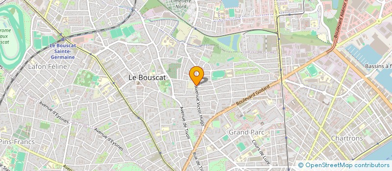 localisation de l'entreprise LA COMPAGNIE TOUT FOULKAN  LE BOUSCAT