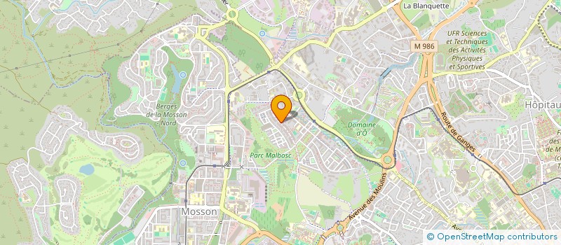 localisation de l'entreprise LA COMPAGNIE TRES TRES DROLE  SAUVETERRE