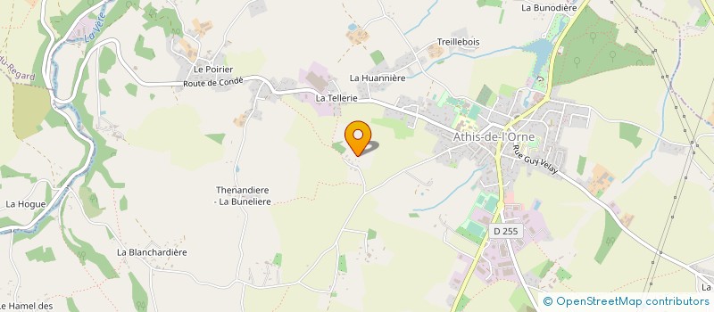 localisation de l'entreprise LA COMPAGNIE VANIKORO à ATHIS-VAL DE ROUVRE
