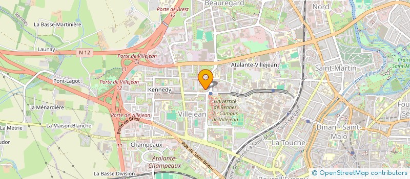 localisation de l'entreprise LA COMPAGNIE VERS LE PHARE  BREAL-SOUS-MONTFORT