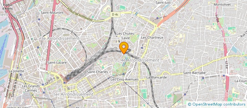 localisation de l'entreprise LA COMPAGNIE VERTIGO à MARSEILLE