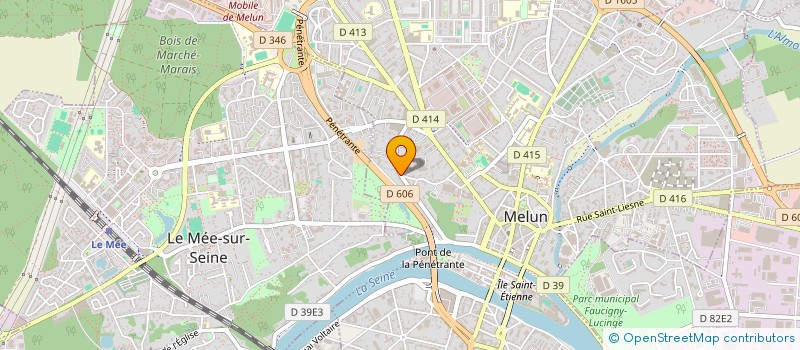 localisation de l'entreprise LA COMPAGNIE VOLUBILE à MELUN